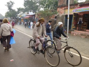 Agra Bicyclists