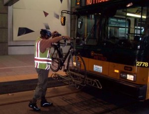 bike on bus