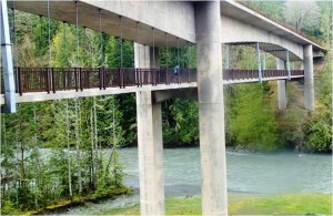 Crossing Elwha River