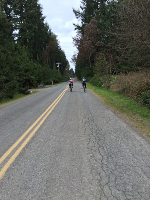 Bicycling on rural Vashon Island. David Killmon photo 2015