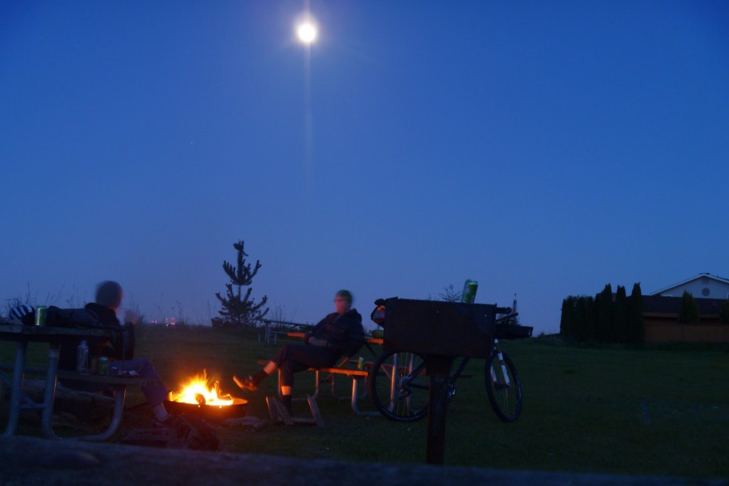 Fay Bainbridge State Park Moon