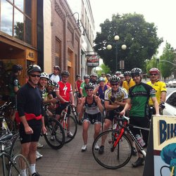 Recycle Shop weekly ride in Ellensburg.