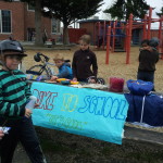 Building Bike to School at Loyal Heights