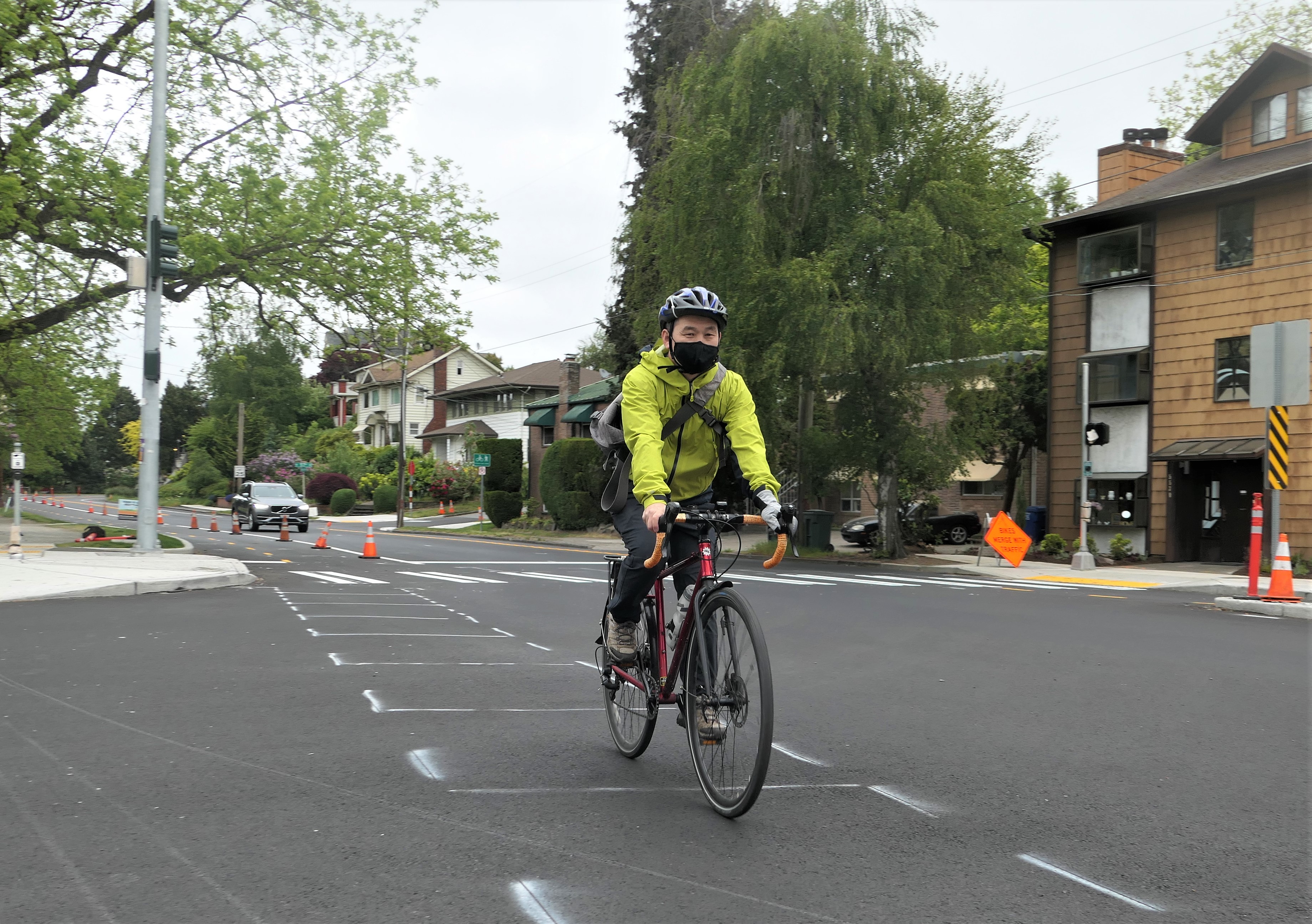 Biking on best sale the road